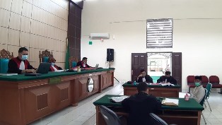 Bantah Soal SK Jabatan, Terdakwa Baharudin Juga Ngaku tak Tahu Adi Sukemi Cabup Pelalawan